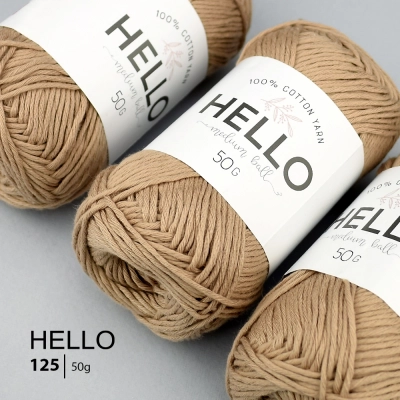HELLO Cotton 125 Yarn (50 grams)