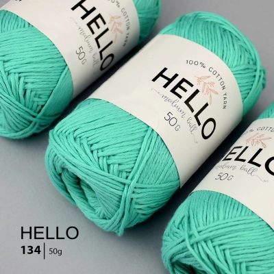 Пряжа HELLO Cotton 134 (50 грамм)