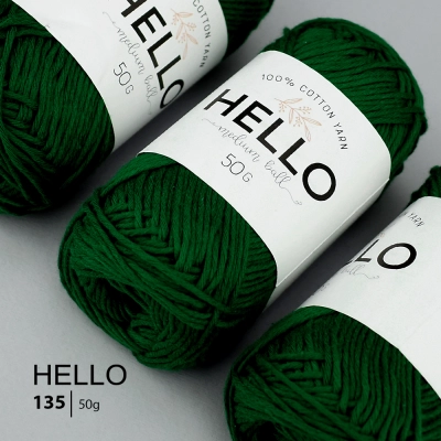 Пряжа HELLO Cotton 135 (50 грам)