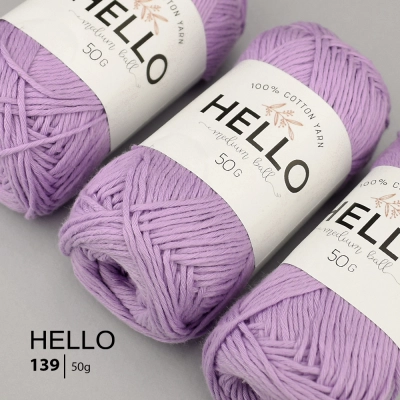 HELLO Cotton Yarn 139 (50 grams)