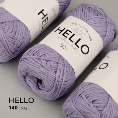 Пряжа HELLO Cotton 140 (50 грам)