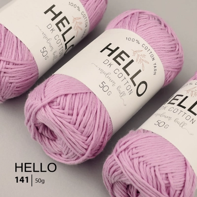 Пряжа HELLO Cotton 141 (50 грам)