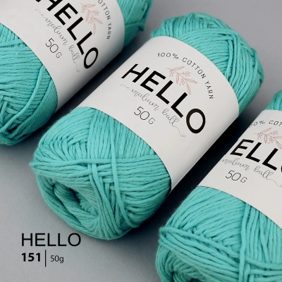 Yarn HELLO Cotton 151 (50 grams)