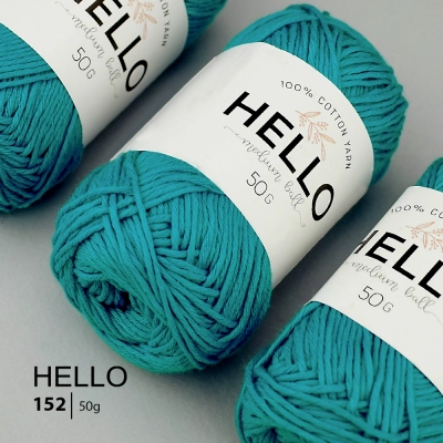 Пряжа HELLO Cotton 152 (50 грам)