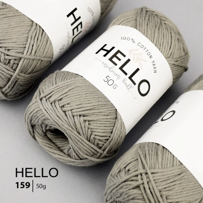 Yarn HELLO Cotton 159 (50 grams)