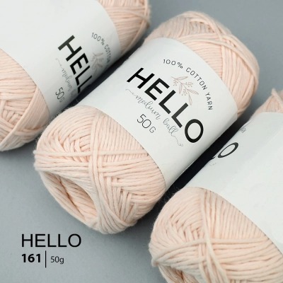 Пряжа HELLO Cotton 161 (50 грам)