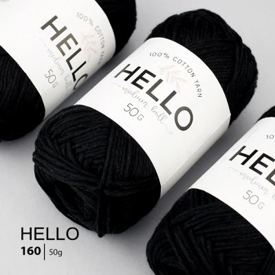 Пряжа HELLO Cotton 160 (50 грам)