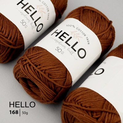 Yarn HELLO Cotton 168 (50 grams)