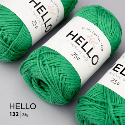 Yarn HELLO Cotton 132 (25 grams)