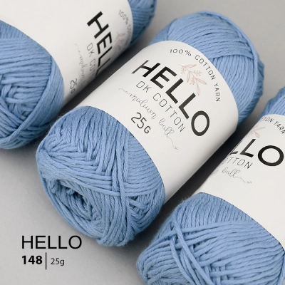 HELLO Cotton Yarn 148 (25 grams)