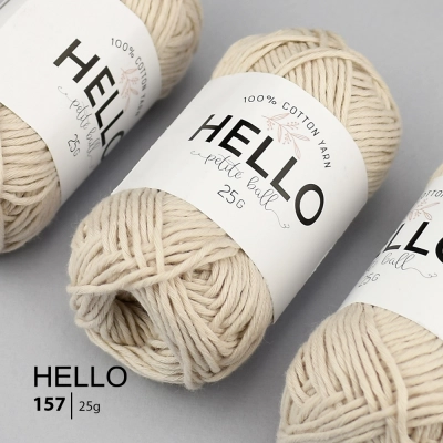 Yarn HELLO Cotton 157 (25 grams)