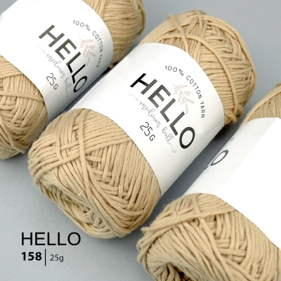 Yarn HELLO Cotton 158 (25 grams)