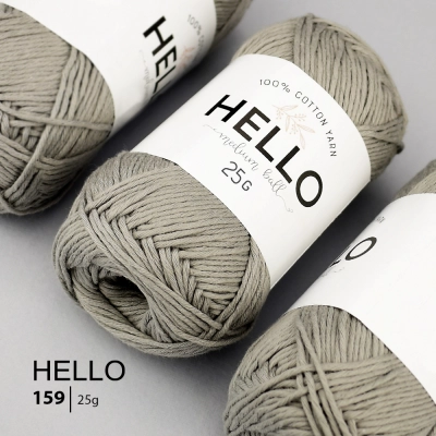Yarn HELLO Cotton 159 (25 grams)