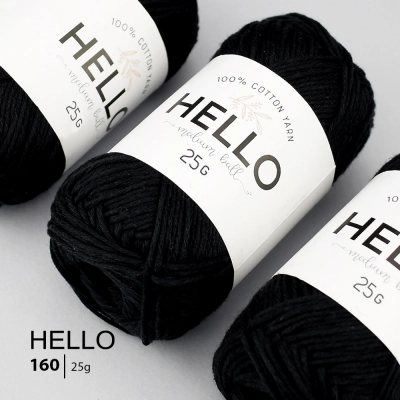 Пряжа HELLO Cotton 160 (25 грам)