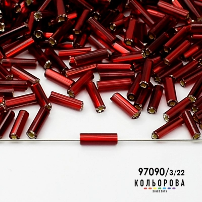 Preciosa Bugle Beads 35122/97090/3"