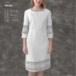 Women's Dress with Sleeves PZ-022