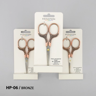Ножницы для рукоделия НP-06/bronze