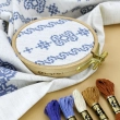 Nurge Wooden Embroidery Hoop with Screw (Ø100 mm, h. 16 mm.) 110-1