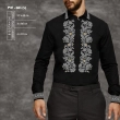 Men's Black Shirt Sewn RCHP-001(b)