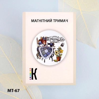 Магнитный держатель для игл и схем МТ-67 "Мышка-швея"