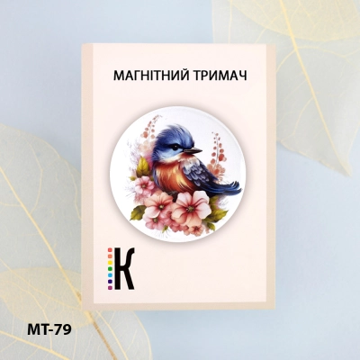 Магнитный держатель для игл и схем МТ-79 "Весенняя птичка"