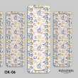 Organizer for embroidery floss OK-06 (Yellow Flowers)