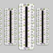 Organizer for embroidery threads with magnetic tape KM-032/04 (Fragrant Lavender)