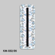 Organizer for embroidery threads with magnetic strip KM-032/05 (Blue Rose)