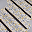 Organizer for embroidery threads with magnetic strip KM-032/06 (Yellow Flowers)
