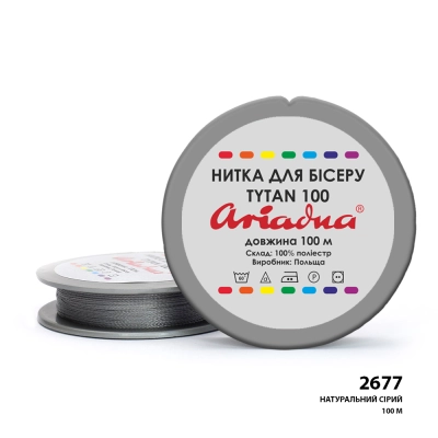 Нить Ariadna Tytan 100 2677/100 (шайба)