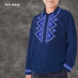 Shirt for boy sewn RDP-018 (blue)