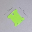 Plastic bobbins for mouliné KBP-01 (green, 20 pcs.)
