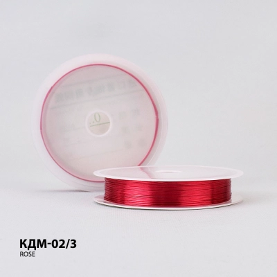 Wire for crafts Ø 0.3 mm KDM-02/3 Rose