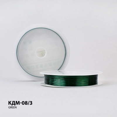 Craft Wire Ø 0.3 mm KDM-08/3 Green