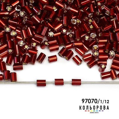 Preciosa Glass Bugle Beads 35112/97070/1"