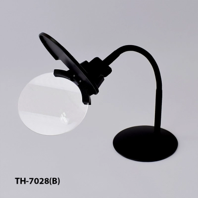 Desktop magnifier TH-7028(B) with LED lighting