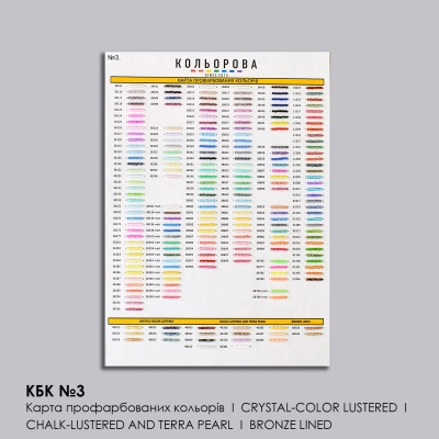 Бисерная карта Preciosa (А-4) КБК №3