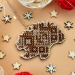Embroidery kit for the New Year toy ND-007