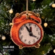 Набір для вишивки новорічної іграшки НДН-005 "Святковий час"