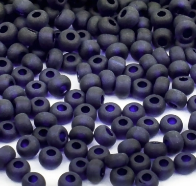 Preciosa 30110 matte 10/0 II sort