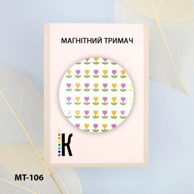 Магнитный держатель для игл и схем МТ-106 "Весенний малюнок 3"
