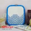 Embroidery Hoops Nurge Square Rubber 230-11 (125x145 mm) blue