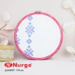 Пяльца Nurge 230-3 (170 мм.) розовые