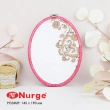 Пяльцы Nurge 230-8 (145х190 мм.) розовые