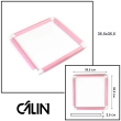 Пяльцы-рама Calin (размер 35.5х35.5 см.) розовая