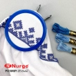 NURGE 160-3 Hoops (58 mm) Blue