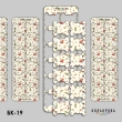 Cardboard bobbins for muline BK-19 (Autumn pattern 2)