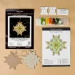 Set for embroidery of a New Year's toy ND-013 "Star of Happiness"