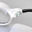 Лупа настільна гнучка з LED-підсвічуванням та живленням від мережі NO.7764