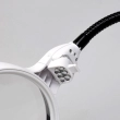 Лупа настільна гнучка з LED-підсвічуванням та живленням від мережі NO.7764